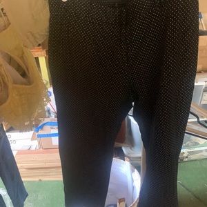 Polka dot Capri pants